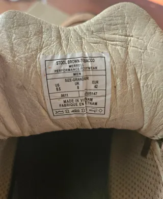 Scarpe Merrell uomo beige/marrone