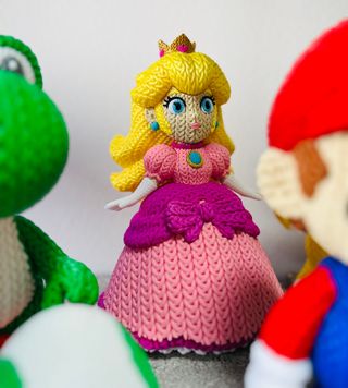 Figura Princesa Peach Crochet