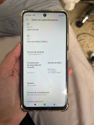 Motorola G05 NUEVO + Xiaomi Redmi Note 11S 5G