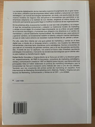 Libro Marketing y ventas en la era digital nuevo