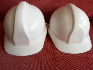 Cascos Obra (2) marca Centurión Blancos