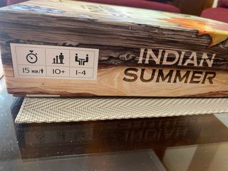 2 Juegos de mesa Cottage Garden e Indian Summer