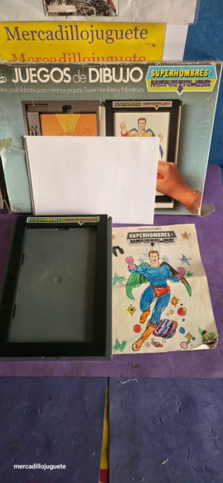 Juego de Dibujo Geyper Superhéroes