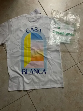Maglietta Casablanca Bianca Uomo