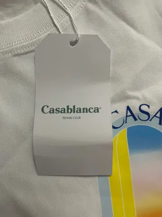 Maglietta Casablanca Bianca Uomo