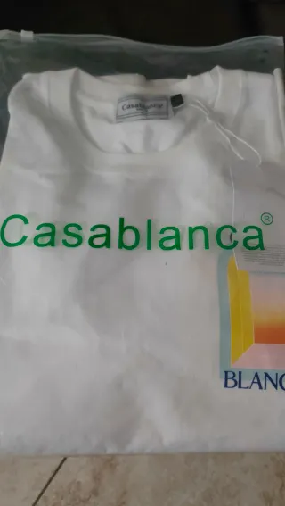 Maglietta Casablanca Bianca Uomo