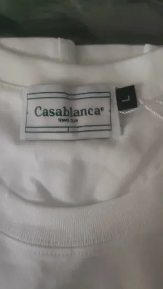 Maglietta Casablanca Bianca Uomo