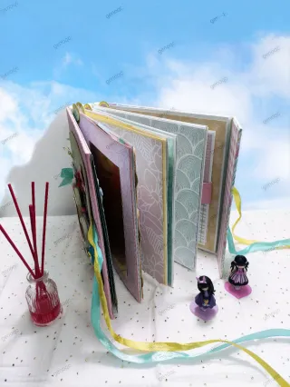 Álbum Scrapbook Decorado