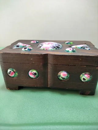 Caja joyero vintage con música