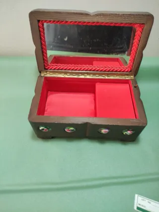 Caja joyero vintage con música