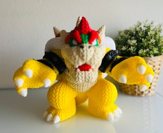 Figura Bowser Crochet