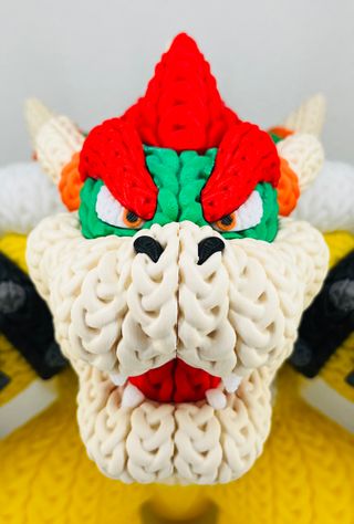 Figura Bowser Crochet