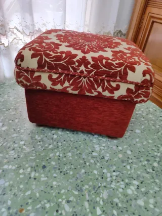 Conjunto 2 sofás de tres plazas+2 sillones+2 pufs