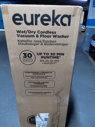 Aspiradora Escoba Eureka Seco y Mojado