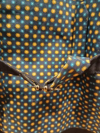 Gilet uomo blu a righe