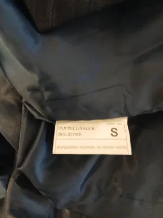 Gilet uomo blu a righe