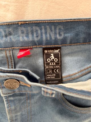 Jeans moto John Doe Classic Tapered 32/32 Indigo