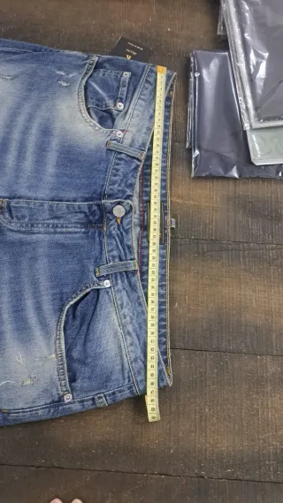 AK JEANS Pantalone Denim Blu Taglia XXL / 48 / 58