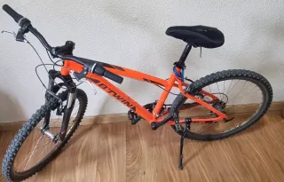 Bicicleta Montaña 24 Naranja