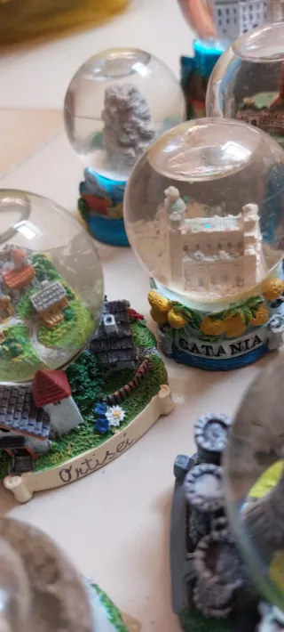 Palle di neve da collezione