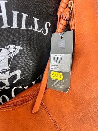 Bolso Polo Club Marrón/Naranja De piel