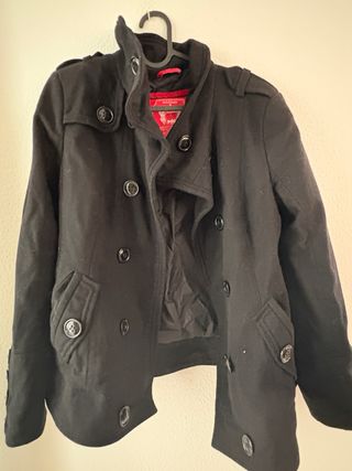 Chaqueta marrón de lana