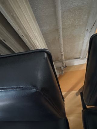 Juego de 2 sillas negras
