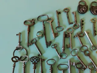 Lotto Chiavi Antiche Decorative