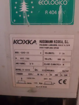 Congelador Koxka