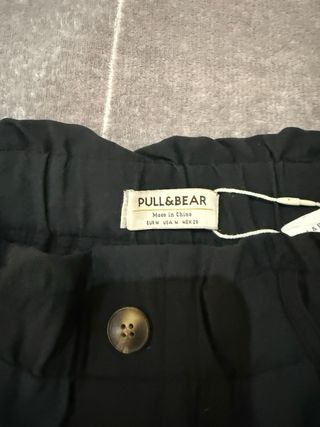 Pantalones cortos Pull&Bear negros