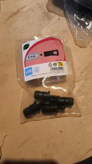 Manguera de riego Geolia 16mm  +Accesorios