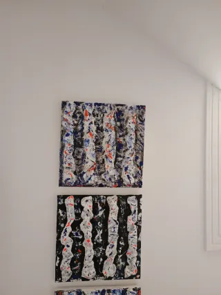Cuadros Abstractos Modernos 30x30