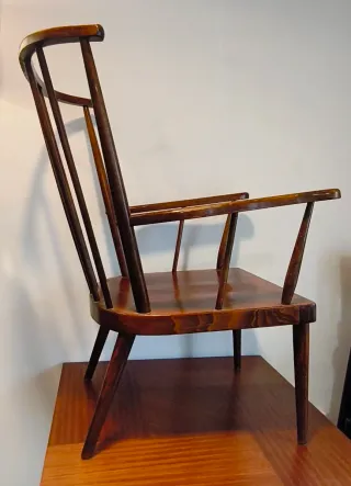 ✅️ Grande poltrona vintage Baumann.