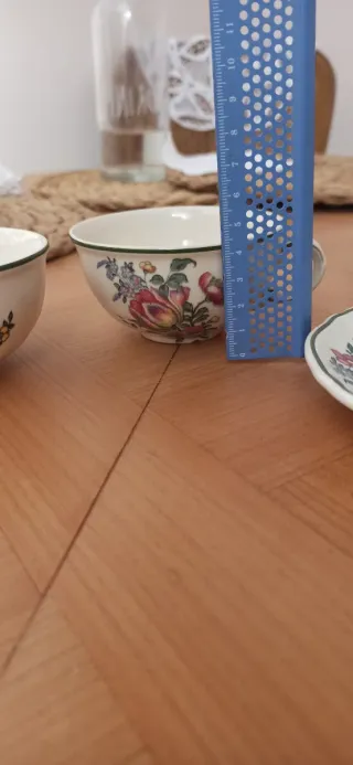 Tazas y Platos Villeroy & Boch Florales