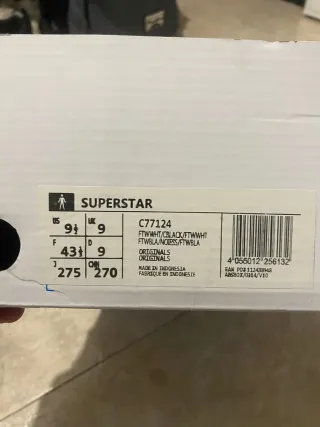 Adidas Superstar Blancas y Negras