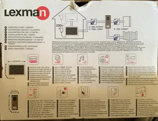 Videoportero Lexman + 2 Llaveros RFID