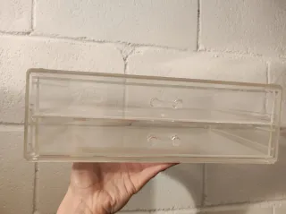 Cajonera Plástico Transparente Joyero