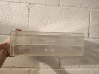 Cajonera Plástico Transparente Joyero