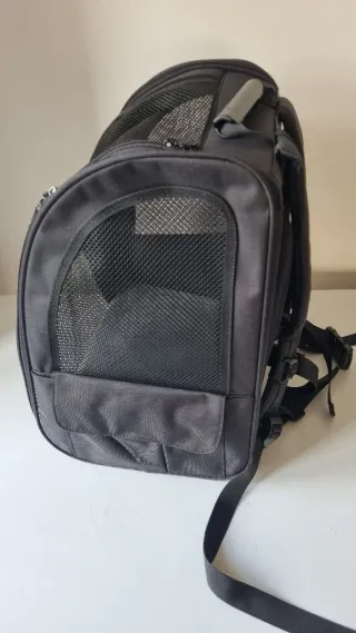 Zaino trasporto animali Pecute nero