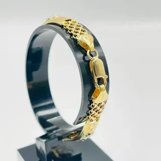 PULSERA BISMARK MEDUSA BICOLOR.