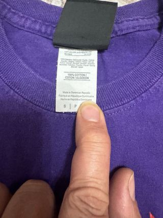 Camiseta Thrasher Morada Logo Llamas 10