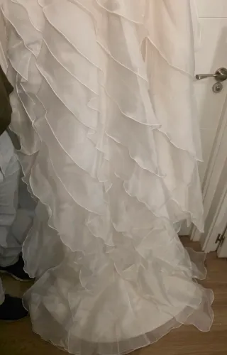 Vestido de Novia con Velo