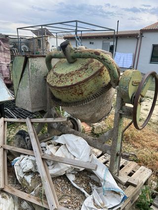 Hormigonera profesional gasolina