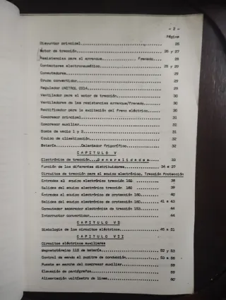 Manual Locomotora Eléctrica Serie 250