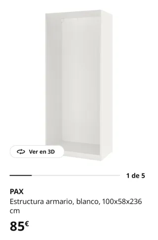 Armario Ikea blanco