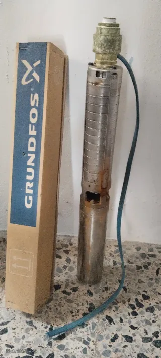 Bomba de pozo Grundfos. Todo tipos de aguas