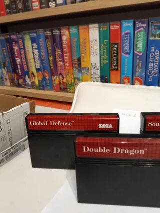 Juegos SEGA Master System (3 cartuchos)