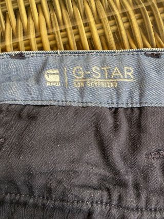 G-Star RAW Bronson Low Boyfriend Chino Mujer Azul