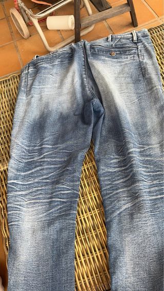 G-Star RAW Bronson Low Boyfriend Chino Mujer Azul