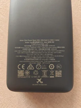 Batería Anker Zolo Power Bank 10000mAh